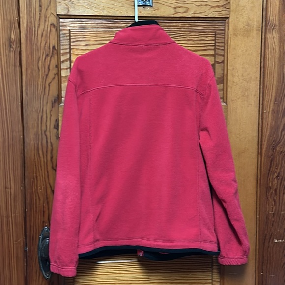Jane Ashley Casual Lifestyle Soft red XL zip up sweatshirt - Picture 2 of 8